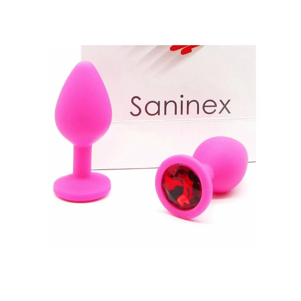 SANINEX PLUG INTENSE ORGASMIC ANAL SEX UNISEX PINK