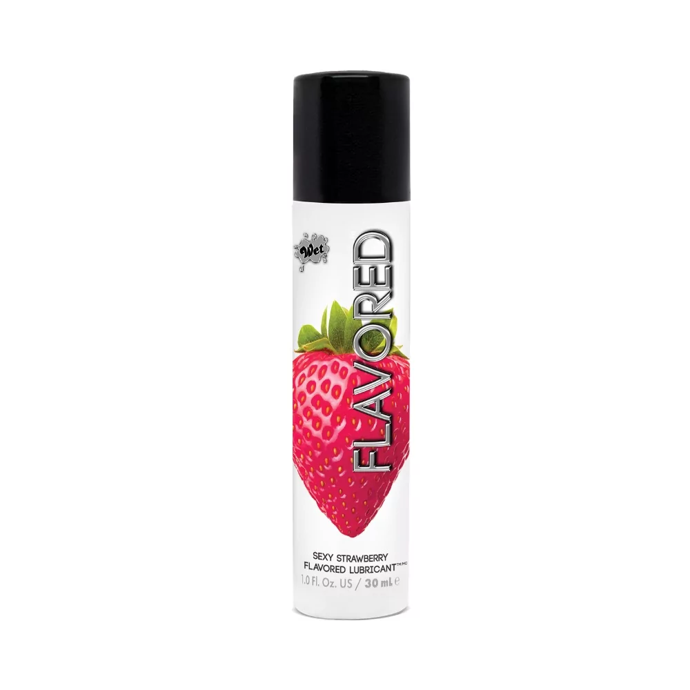 WET FLAVORED SEXY STRAWBERRY LUBE 30 ML