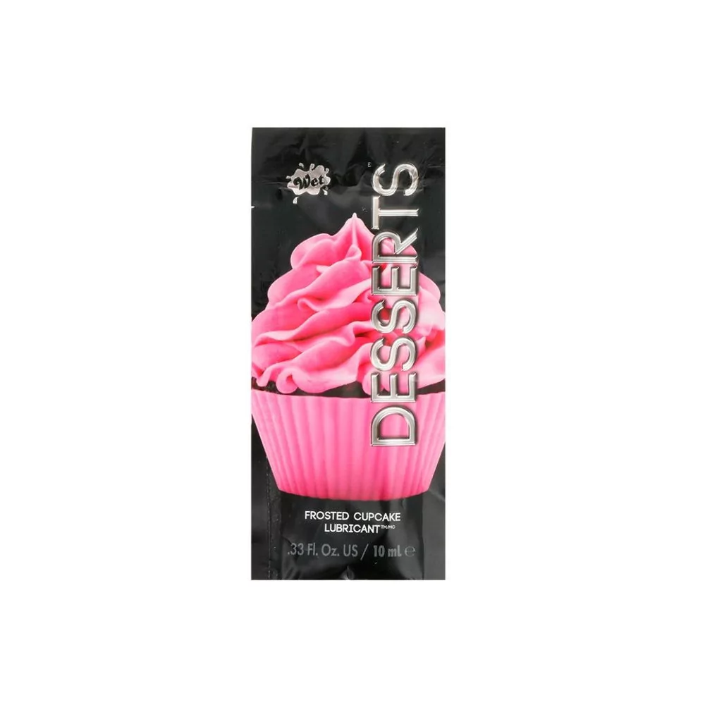 WET DESSERTS FROSTED CUPCAKE WATERBASED LUBRICANT 10 ML