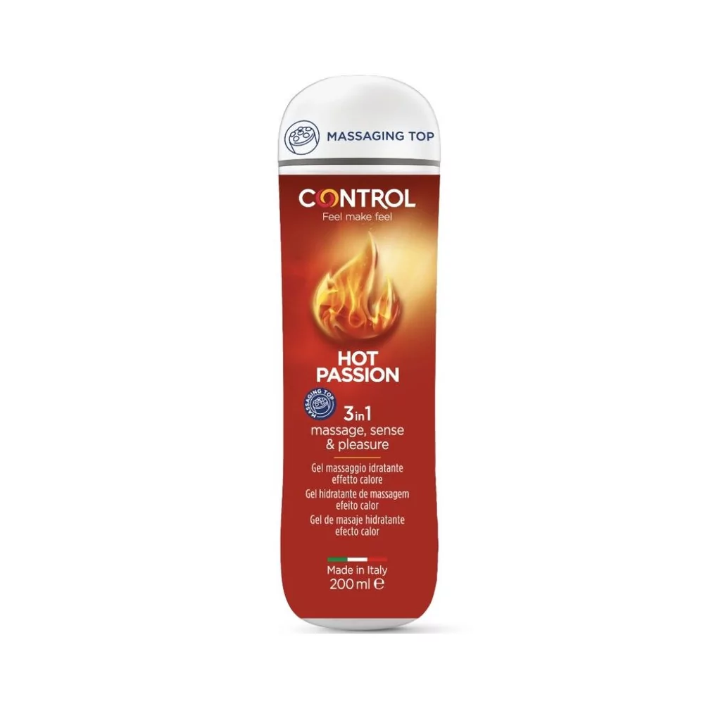CONTROL HOT PASSION 3 IN 1 GEL 200 ML