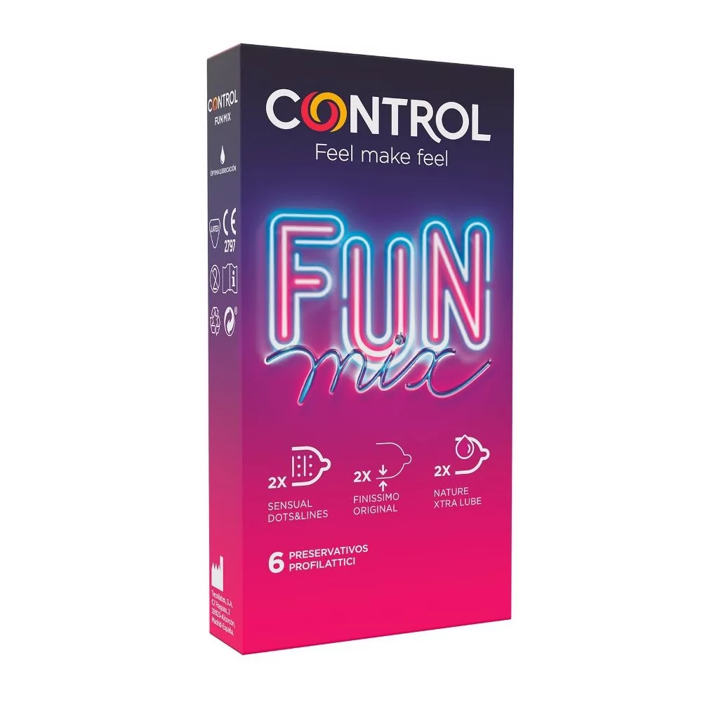 CONTROL FEEL FUN MIX  6 UDS - CONTROL