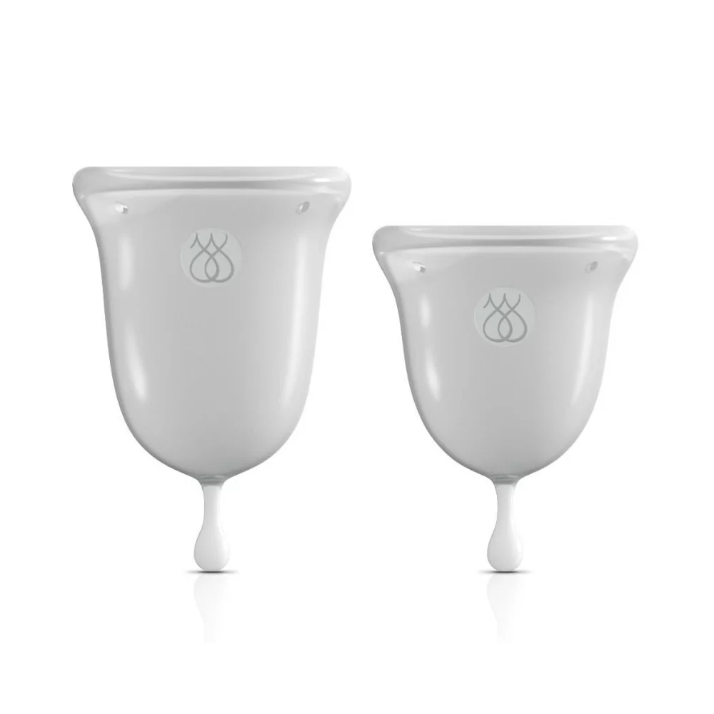 JIMMYJANE INTIMATE CARE MENSTRUAL CUPS  CLEAR