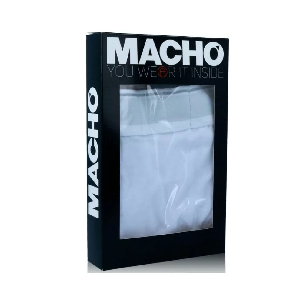 MACHO MC087 LARGE BOXER WHITE SIZE S