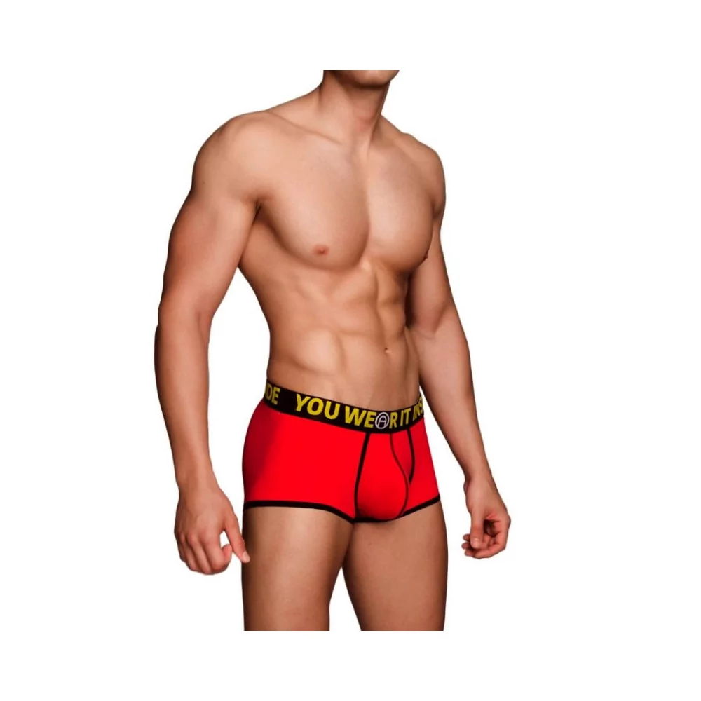 MACHO - MS078 SPORT RED SHORT BOXER SIZE S