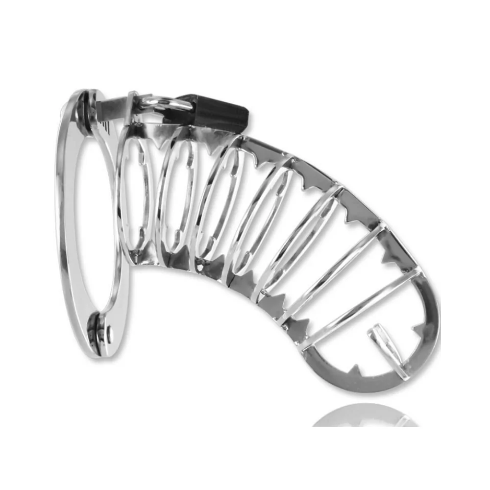 METALHARD SPIKED CHASTITY CAGE 14 CM |Zensual ©