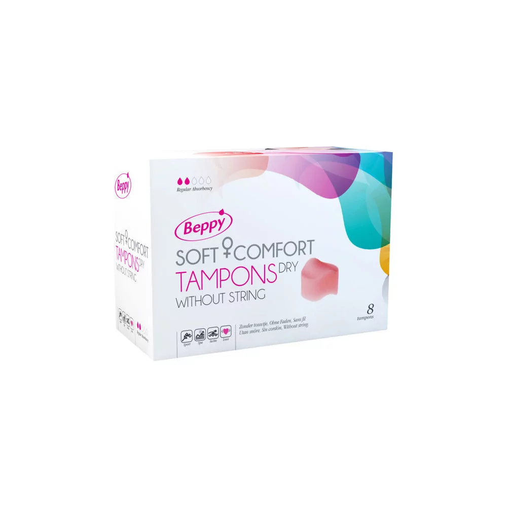 BEPPY SOFT-COMFORT TAMPONS DRY 8 UNITS