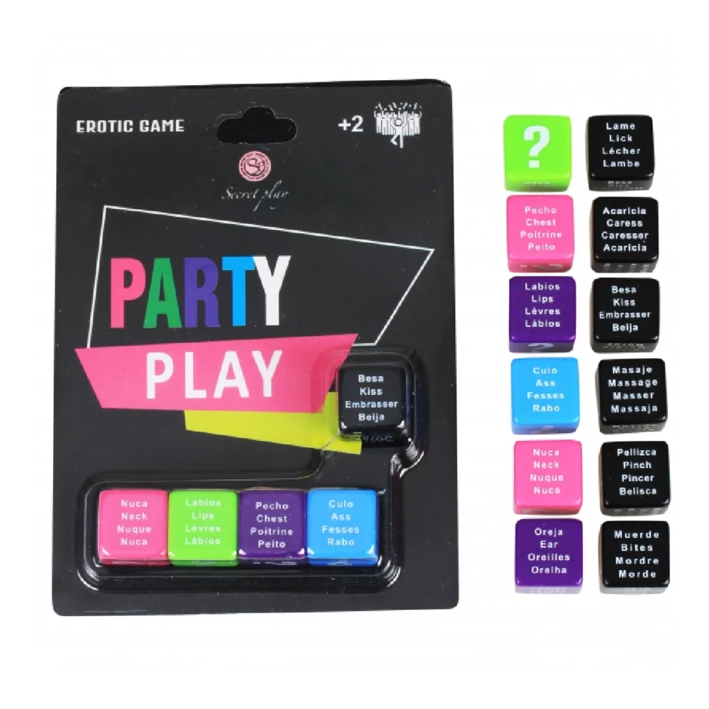 SECRETPLAY JUEGO PARTY PLAY 5 DADOS (ES/PT/EN/FR) - SECRETPLAY 100% GAMES