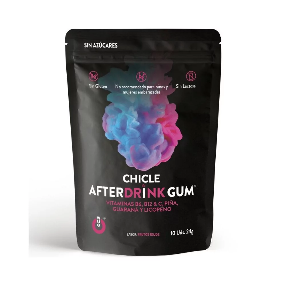 Chicle Wug Gum after Drink 10 uds | Zensual