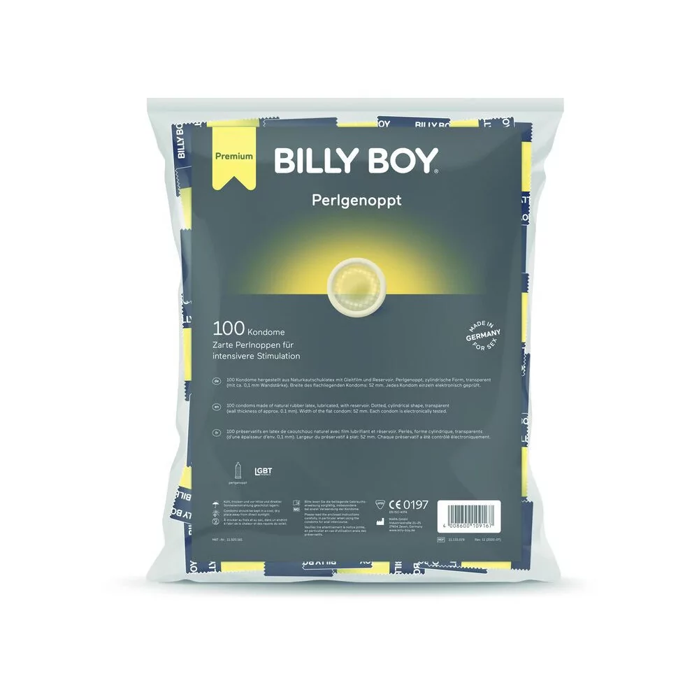 BILLYBOY DOTTED CONDOMS BAG 100 UNITS