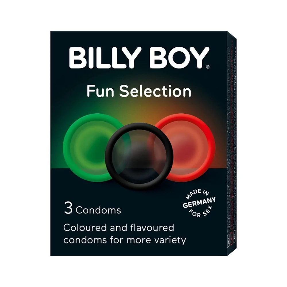 BILLY BOY FUN SELECTION 3 CONDOMS
