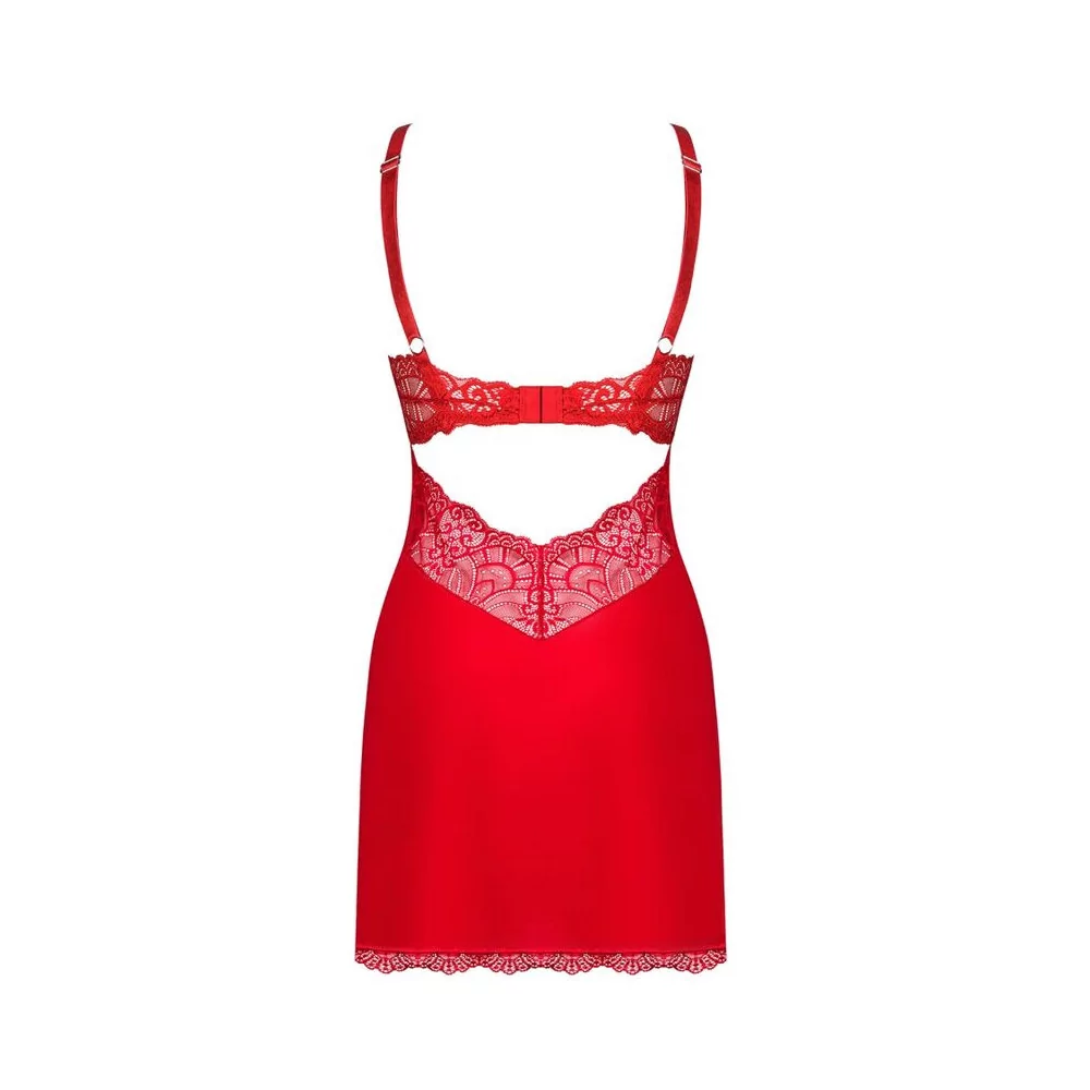 OBSESSIVE - LOVENTY CHEMISE AND THONG S/M