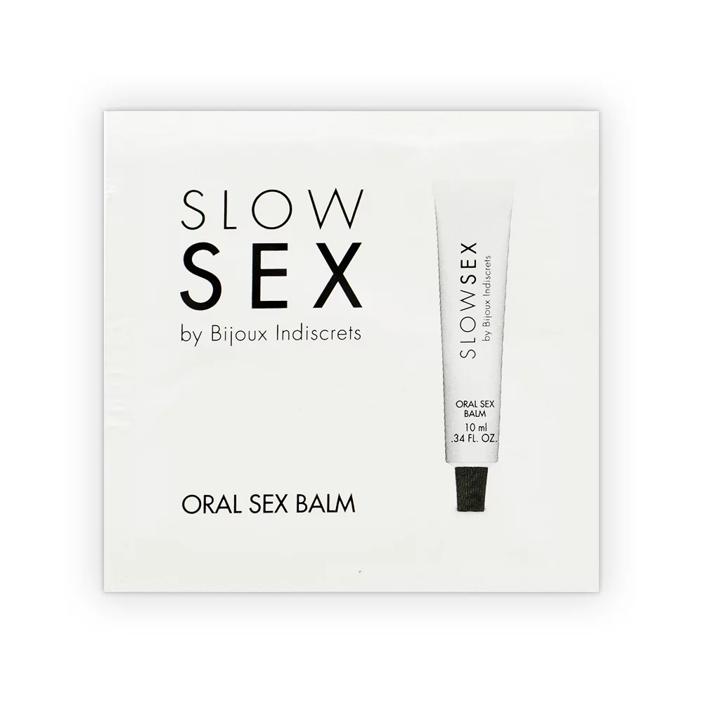 SLOW SEX BALSAMO PARA SEXO ORAL MONODOSIS - SLOW SEX