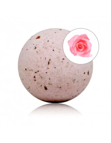 TALOKA - ROSES SCENTED BATH BOMB WITH ROSE PETALS