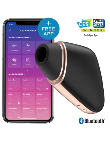 SATISFYER CONNECT - LOVE TRIANGLE BLACK