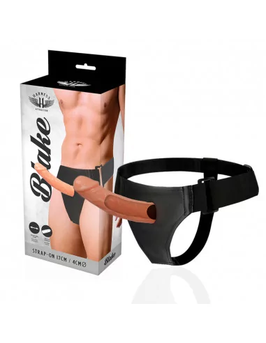HARNESS ATTRACTION BLAKE  STRAP-ON HOLLOW EXTENDER  15.5 X 4CM