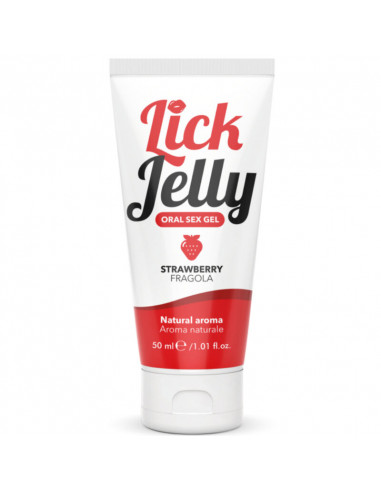 LICK JELLY STRAWBERRY LUBRICANT 30 ML