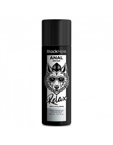 BLACK HOLE - ANAL REPAIR WATER BASED RELAX WITH HYALURON 100 ML