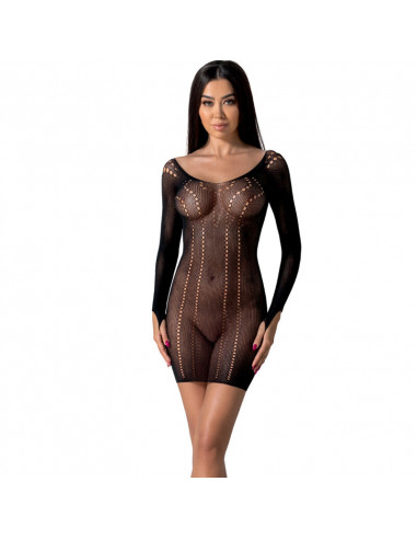 PASSION - BS101 BODYSTOCKING BLACK ONE SIZE