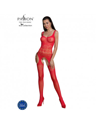 PASSION - ECO COLLECTION BODYSTOCKING ECO BS005 BLACK