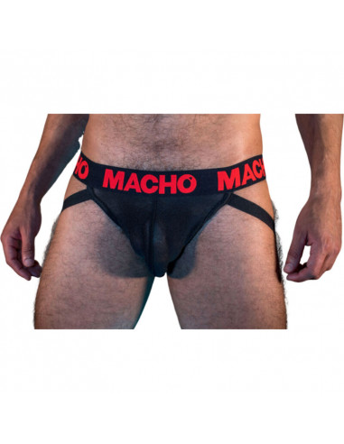 MACHO - MX26X2 JOCK BLACK/RED S