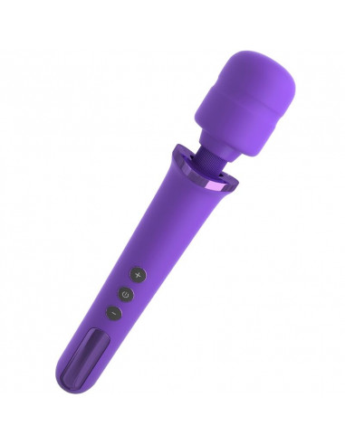 FANTASY FOR HER - MASSAGER WAND FOR HER RECHARGEABLE & VIBRATOR 50 LEVELS VIOLET